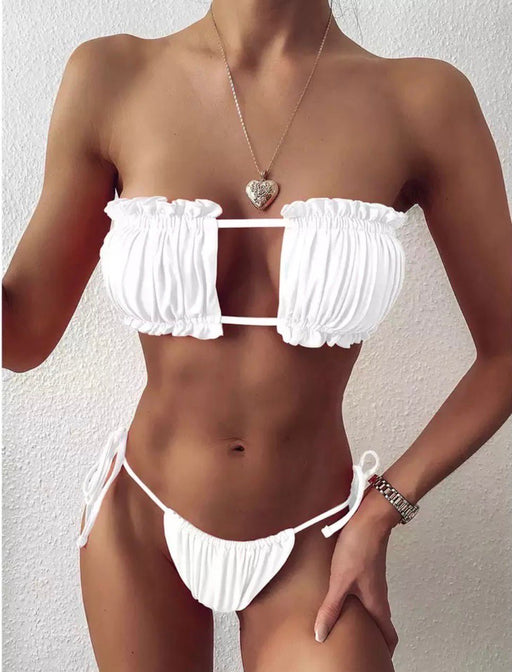 Kupaći kostim Selina Contessa moda - Kupaći kostim Bela, L, , Šifra: KUPACI-KOSTIM-SELINA-BELA-U