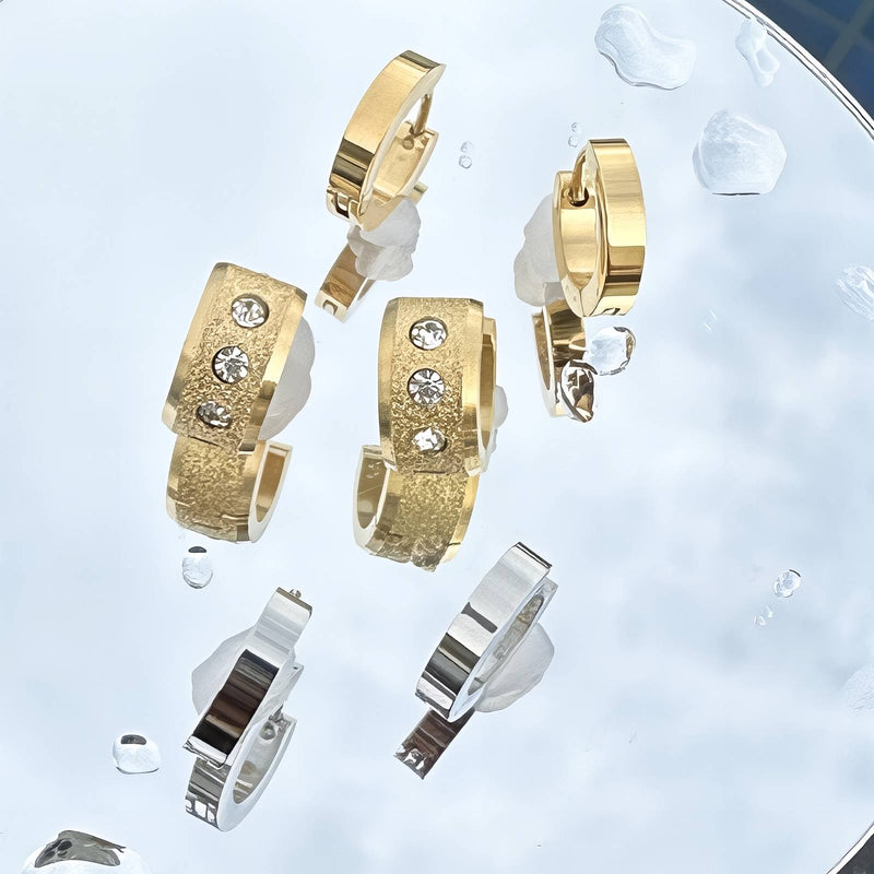 Minđuše |18K pozlata| Nerđajući čelik 85583-0 - [variant_title] - Minđuše | Contessa Moda