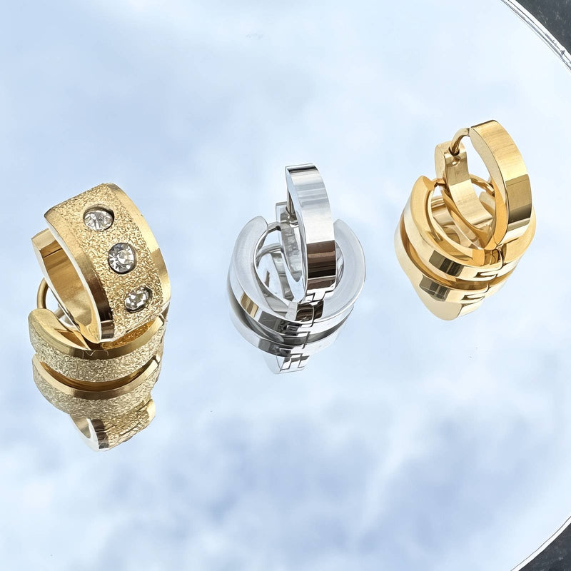 Minđuše |18K pozlata| Nerđajući čelik 85583-0 - [variant_title] - Minđuše | Contessa Moda