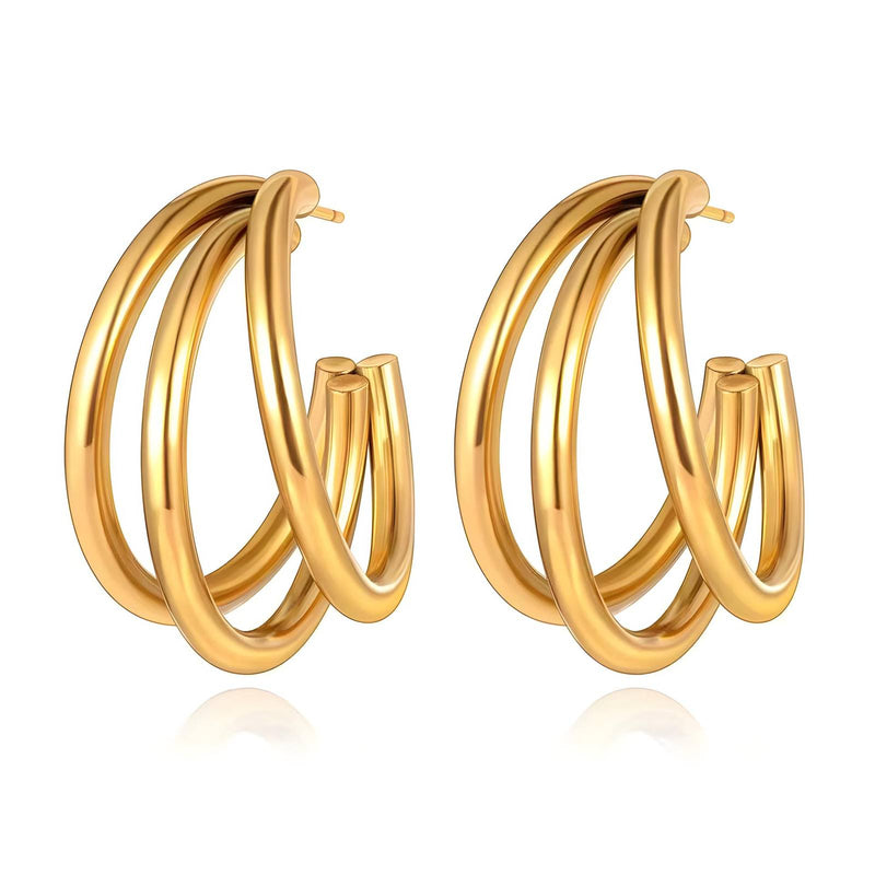 Minđuše |18K pozlata| Nerđajući čelik 87050-0 - [variant_title] - Minđuše | Contessa Moda