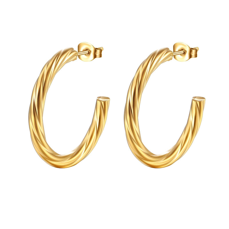 Minđuše |18K pozlata| Nerđajući čelik 87061-0 - [variant_title] - Minđuše | Contessa Moda