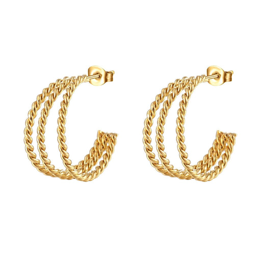 Minđuše |18K pozlata| Nerđajući čelik 87063-0 - [variant_title] - Minđuše | Contessa Moda