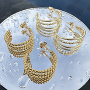 Minđuše |18K pozlata| Nerđajući čelik 87063-0 - [variant_title] - Minđuše | Contessa Moda