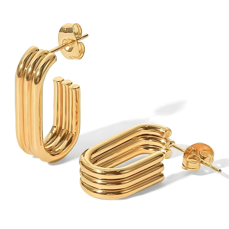 Minđuše |18K pozlata| Nerđajući čelik 87066-0 - [variant_title] - Minđuše | Contessa Moda