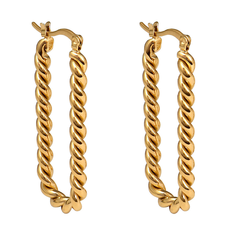 Minđuše |18K pozlata| Nerđajući čelik 87067-0 - [variant_title] - Minđuše | Contessa Moda