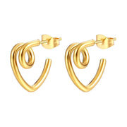 Minđuše |18K pozlata| Nerđajući čelik 87215-0 - [variant_title] - Minđuše | Contessa Moda