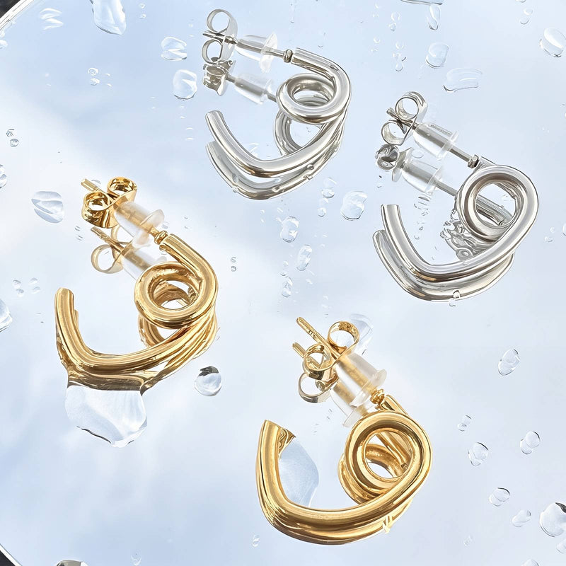 Minđuše |18K pozlata| Nerđajući čelik 87215-0 - [variant_title] - Minđuše | Contessa Moda
