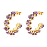 Minđuše |18K pozlata| Nerđajući čelik 88095-0 - [variant_title] - Minđuše | Contessa Moda