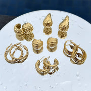 Minđuše |18K pozlata| Nerđajući čelik 88200-0 - [variant_title] - Minđuše | Contessa Moda