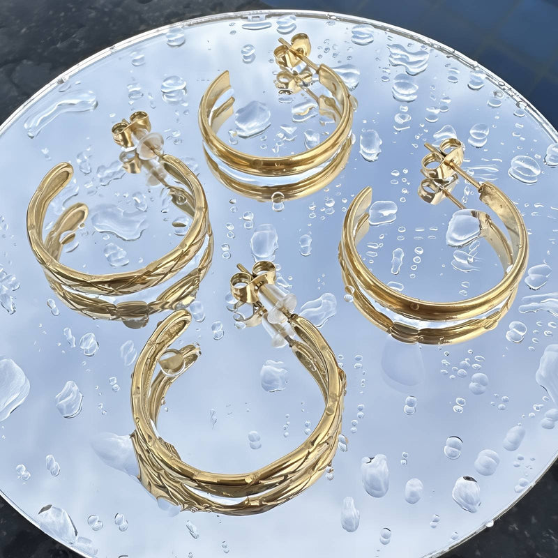 Minđuše |18K pozlata| Nerđajući čelik 88397-0 - [variant_title] - Minđuše | Contessa Moda