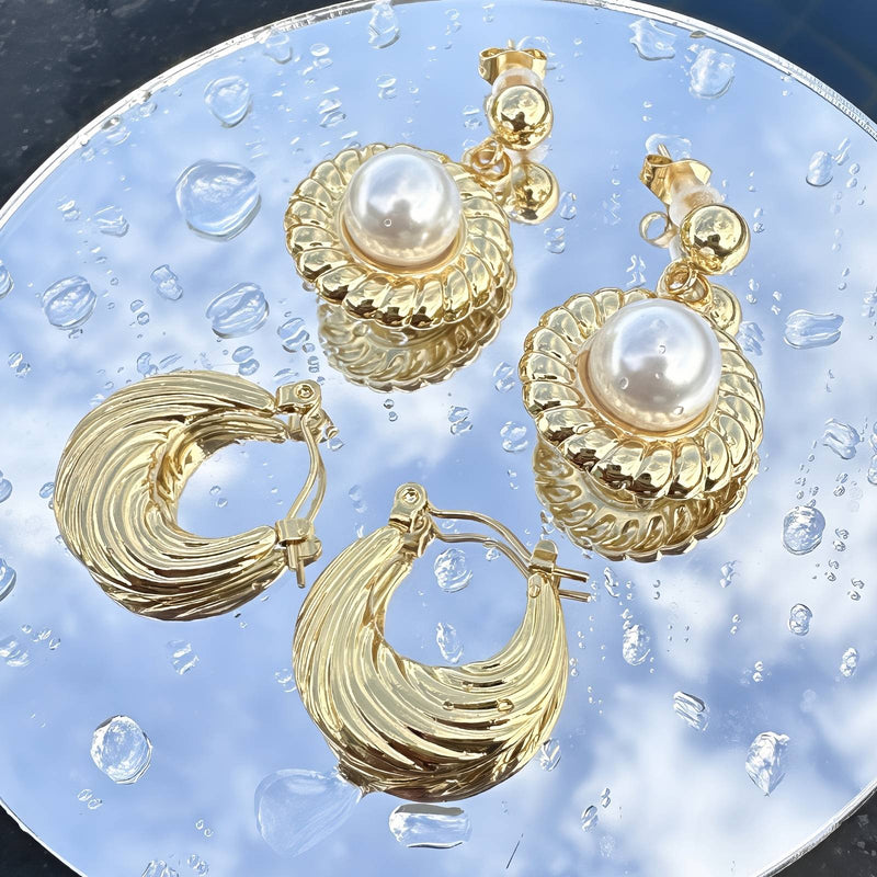 Minđuše |18K pozlata| Nerđajući čelik 89214-0 - [variant_title] - Minđuše | Contessa Moda