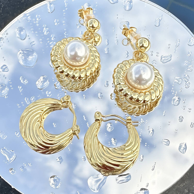 Minđuše |18K pozlata| Nerđajući čelik 89214-0 - [variant_title] - Minđuše | Contessa Moda