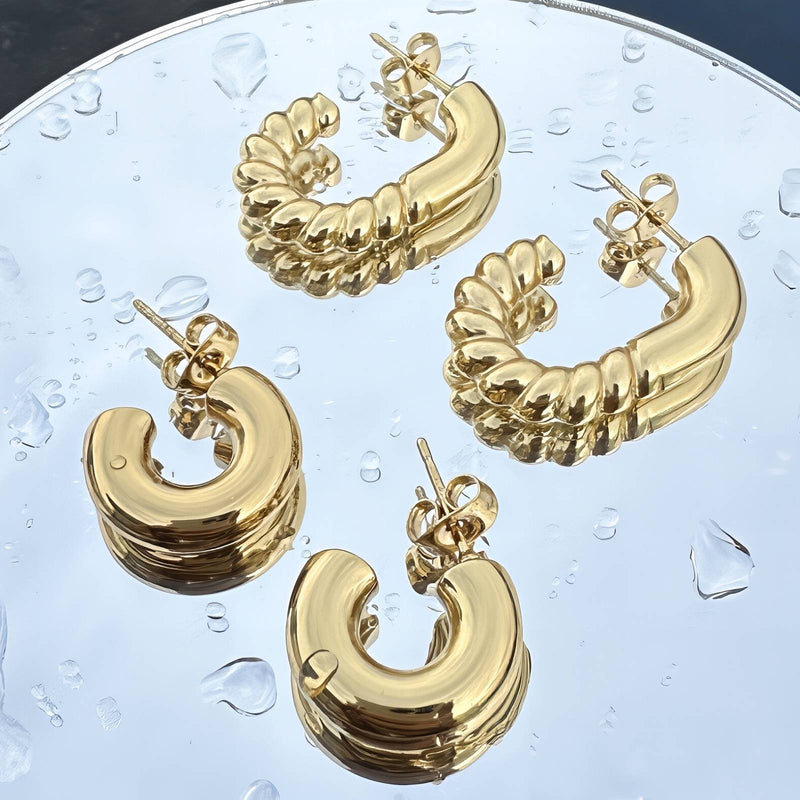Minđuše |18K pozlata| Nerđajući čelik 89224-0 - [variant_title] - Minđuše | Contessa Moda