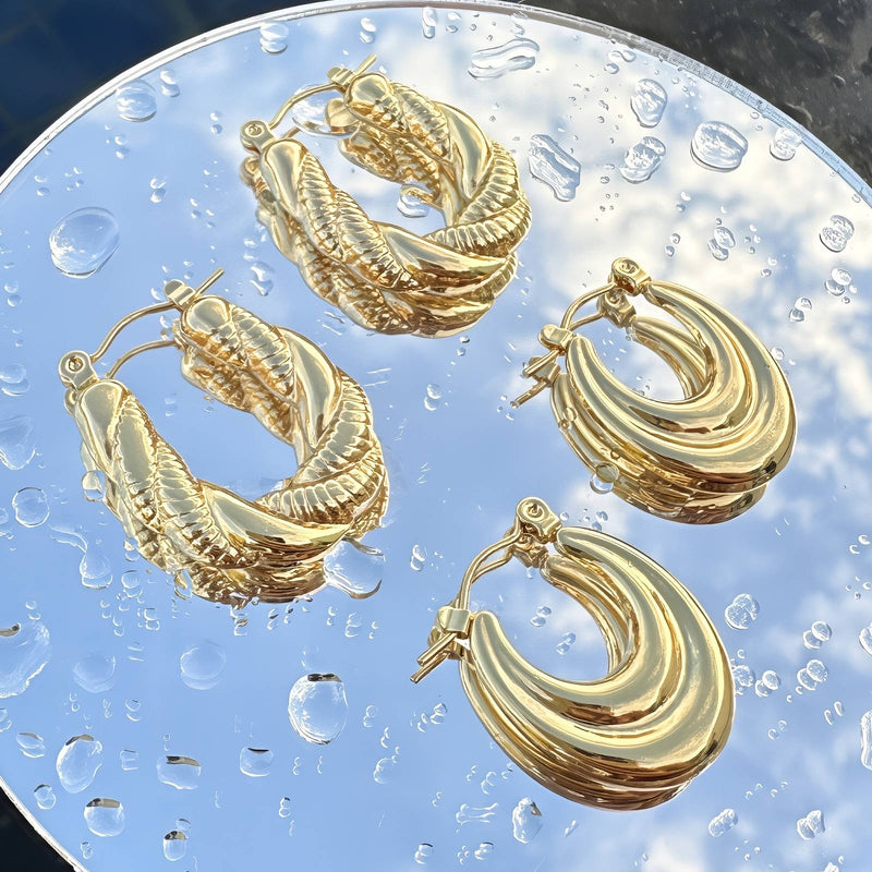 Minđuše |18K pozlata| Nerđajući čelik 89344-0 - [variant_title] - Minđuše | Contessa Moda