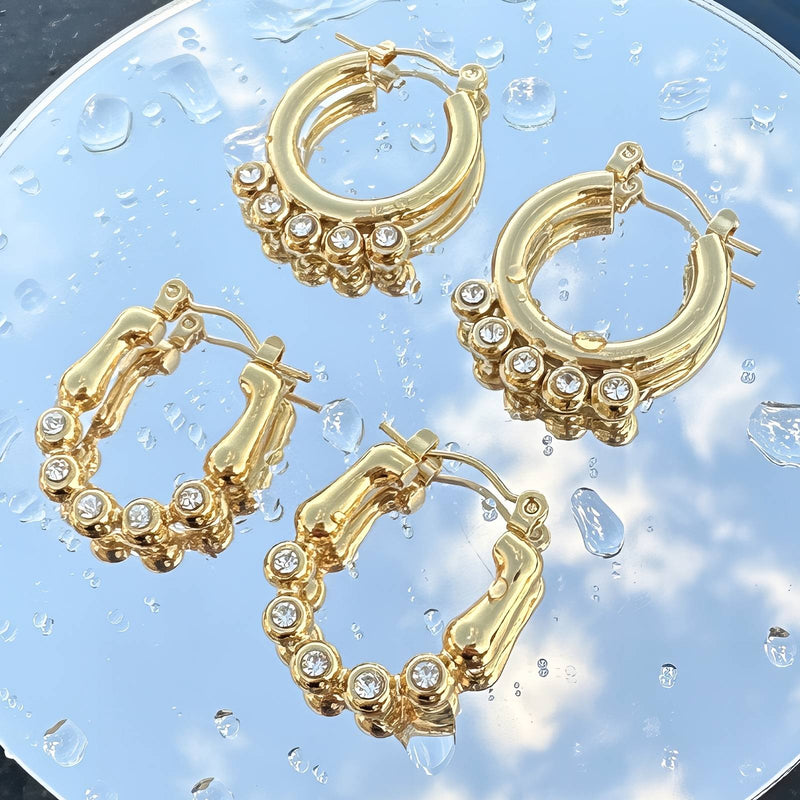 Minđuše |18K pozlata| Nerđajući čelik 89385-0 - [variant_title] - Minđuše | Contessa Moda