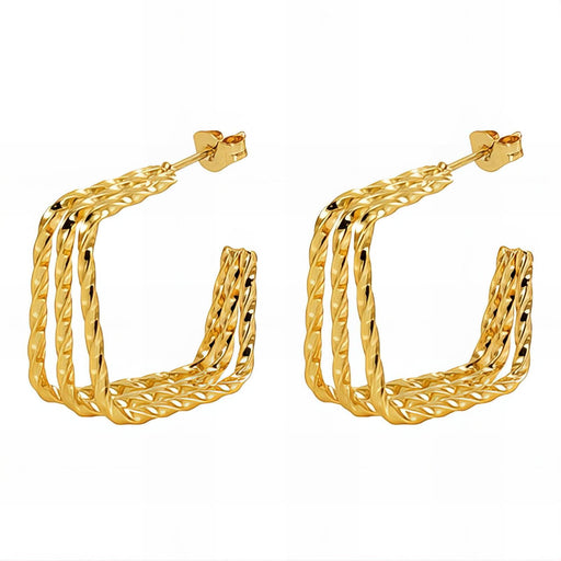 Minđuše |18K pozlata| Nerđajući čelik 89390-0 - [variant_title] - Minđuše | Contessa Moda
