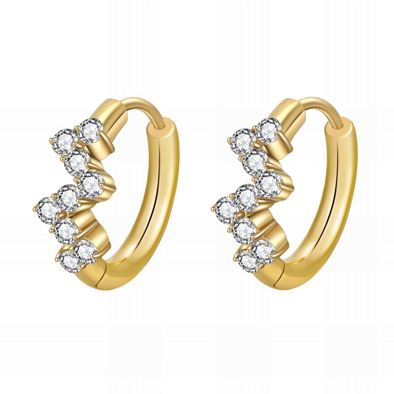 Minđuše |18K pozlata| Nerđajući čelik 89997-0 - [variant_title] - Minđuše | Contessa Moda