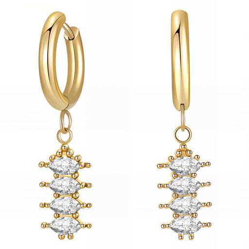Minđuše |18K pozlata| Nerđajući čelik 90027-0 - [variant_title] - Minđuše | Contessa Moda