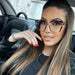Naočare 95932 Victoria Cherry-Naočare - providna stakla-Contessa Eyewear-Roze-crna-Naočare-Contessa