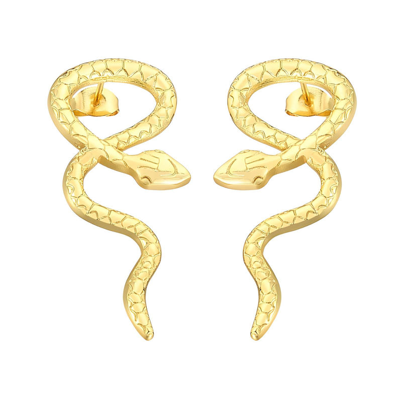 Snakes minđuše | 18K pozlata | Nerđajući čelik 89230-0 - [variant_title] - Minđuše | Contessa Moda