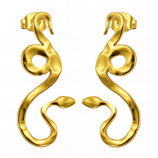 Snakes minđuše | 18K pozlata | Nerđajući čelik 89366-0 - [variant_title] - Minđuše | Contessa Moda