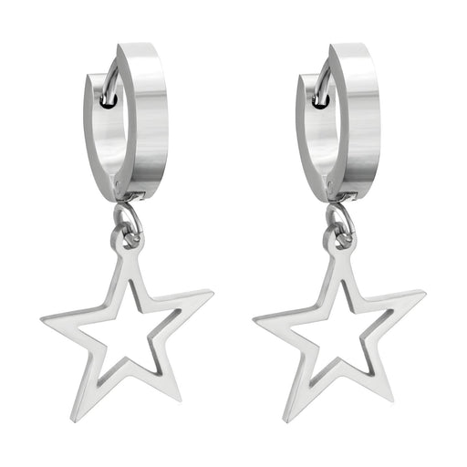 Star minđuše | Nerđajući čelik 88375-0 - [variant_title] - Minđuše | Contessa Moda