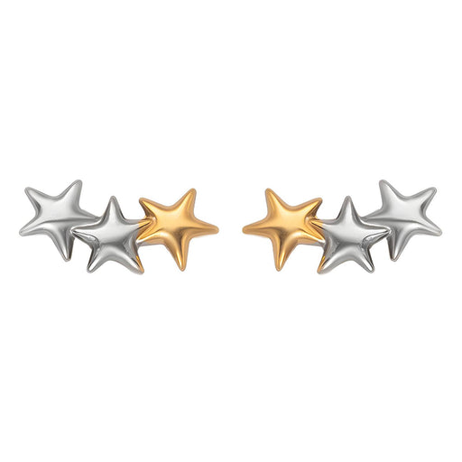 Stars minđuše | 18K pozlata | Nerđajući čelik 88350-0 - [variant_title] - Minđuše | Contessa Moda