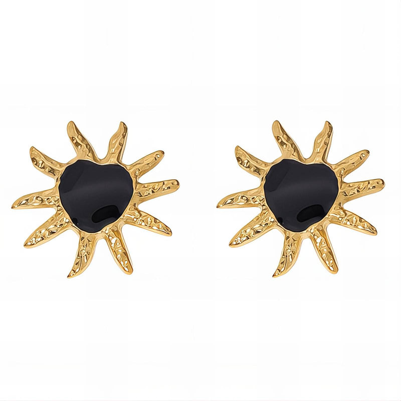 Sun minđuše | 18K pozlata | Nerđajući čelik 88637-0 - [variant_title] - Minđuše | Contessa Moda