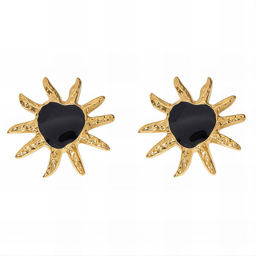 Sun minđuše | 18K pozlata | Nerđajući čelik 88637-0 - [variant_title] - Minđuše | Contessa Moda