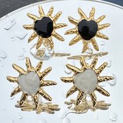 Sun minđuše | 18K pozlata | Nerđajući čelik 88637-0 - [variant_title] - Minđuše | Contessa Moda