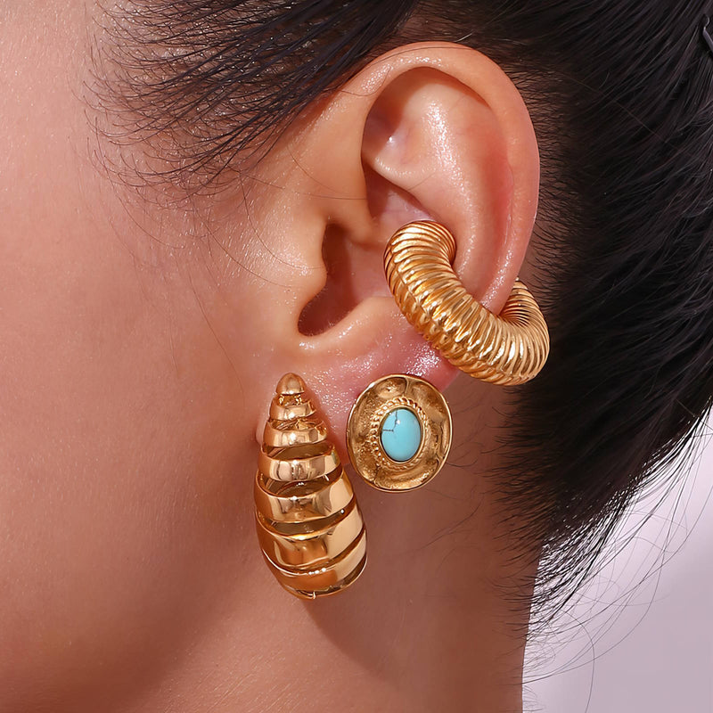 Teardrops minđuše | 18K pozlata | Nerđajući čelik 88221-0 - [variant_title] - Minđuše | Contessa Moda