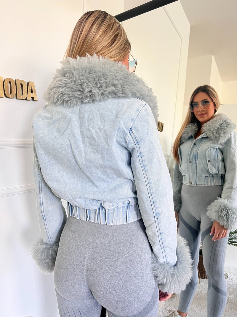 Teksas jakna Vanesa | Contessa Moda