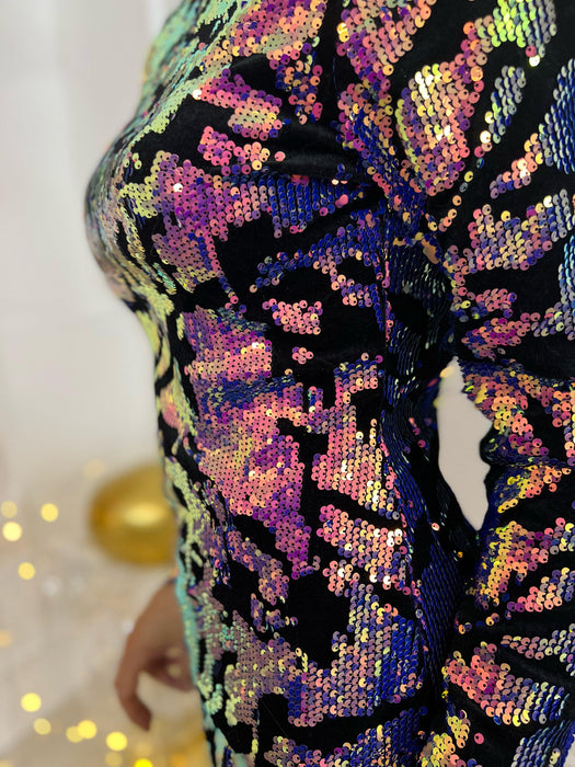 Haljina Milanna-Haljina mini-Kiss Miss-Šarena-S-Contessa