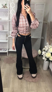 Pantalone Anya-Pantalone-Contessa Moda-Crna-S-Contessa